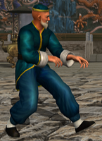 Wang's primary outfit in Tekken Tag Tounament