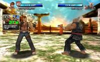 Hwoarang vs. Heihachi.