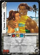 Eddy aparece en la tarjeta de Christie Monteiro.