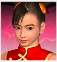 Xiaoyu's Tekken 3 character portrait.