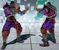 Ajuste preestablecido 1 de Fahkumram, conjunto de batalla tradicional.