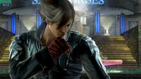 Intro pose in Tekken 6.