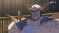 Heihachi in the official trailer.