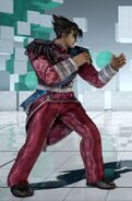 Traje Preset 7 de Jin en Tekken 7.