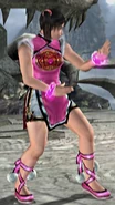 Traje de jugador 1 de Ling Xiaoyu en Tekken 5