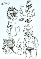 Ganryu art concept in original tekken