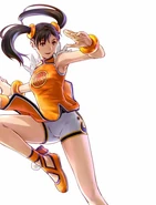 Xiaoyu como aparece en Project X Zone 2.
