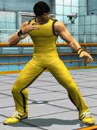 El traje desbloqueable "Racing Stripes" de Forest