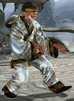 Wang's 1P outfit in Tekken 5.