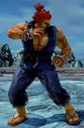 Traje de Jugador 1 de Akuma.