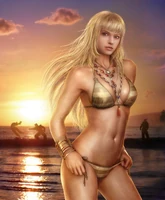 Lili on the cover of "Girls of Gaming 7" (textless version).