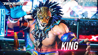 King in his Tekken 8 Gameplay Trailer.