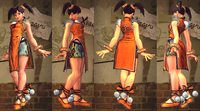 Xiaoyu's Original outfit (Normal 1) in Street Fighter X Tekken.