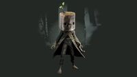 Mokujin Mask outfit in Little Nightmares 2