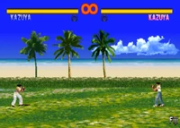 Kazuya Mirror Match in Tekken.