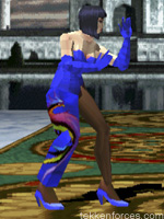 Anna's Player 2 outfit in Tekken 2.