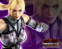 Wallpaper of Nina in Tekken 5: Dark Resurrection.