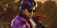 Novo Personagem: Violet em Tekken 7: Fated Retribution como Lee Chaolan.