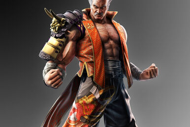 Realistic Fully Rigged Kazuya Mishima 3D Character Model 3D model rigged