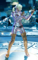 Nina's Preset 6 Silver Metallic outfit.