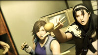 Asuka and Jun Kazama in Lars Alexandersson's TTT2 ending.