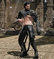 Claudio in black leather (customization).