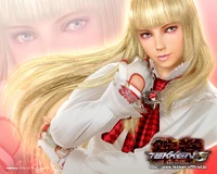 Tekken 5 desktop wallpaper of Lili.