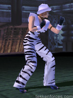 Anna's Tekken 3 Player 3 outfit designed by Mamoru Nagano.