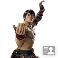 Usable pose for player profile background.