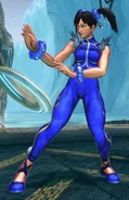 Traje de intercambio de Ling Xiaoyu en Street Fighter X Tekken
