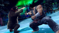 Kuma vs. Heihachi.