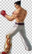 Kazuya como aparece en Project X Zone 2