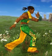 Traje de jugador 1 de Eddy en Tekken 5: Dark Resurrection