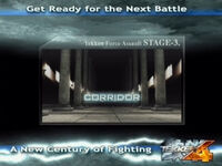 Tekken 4 Force Mode - Corridor Screen