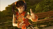 Ling Xiaoyu se prepara para luchar