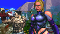 Kazuya and his partner Nina Williams