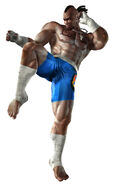 Bruce in Tekken 5