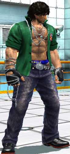 GTA 4 TEKKEN7 Miguel Caballero Rojo Cool Outfit (IV) Mod 