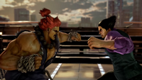 Kazuya vs Akuma.