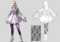 Lili's Tekken 7 concept art by Takuji Kawano.