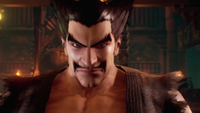 Heihachi after the loss of his wife