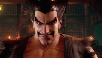 Emotionless fury Heihachi after the loss of his wife's death