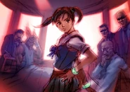 Obra del epílogo (se puede ver al Doctor Abel a la derecha)