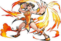 Xiaoyu as she appears in the game.