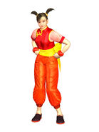 Xiaoyu as she debuted in Tekken 3.