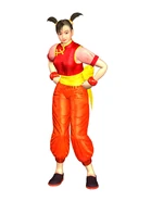 Xiaoyu cuando debutó en Tekken 3.