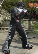 Armor King's Player 3 outfit in Tekken 6.