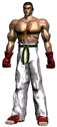 I made a transparent image of a Kazuya Mishima render from Tekken 1 (1994)  because he looked pretty cool. : r/Tekken