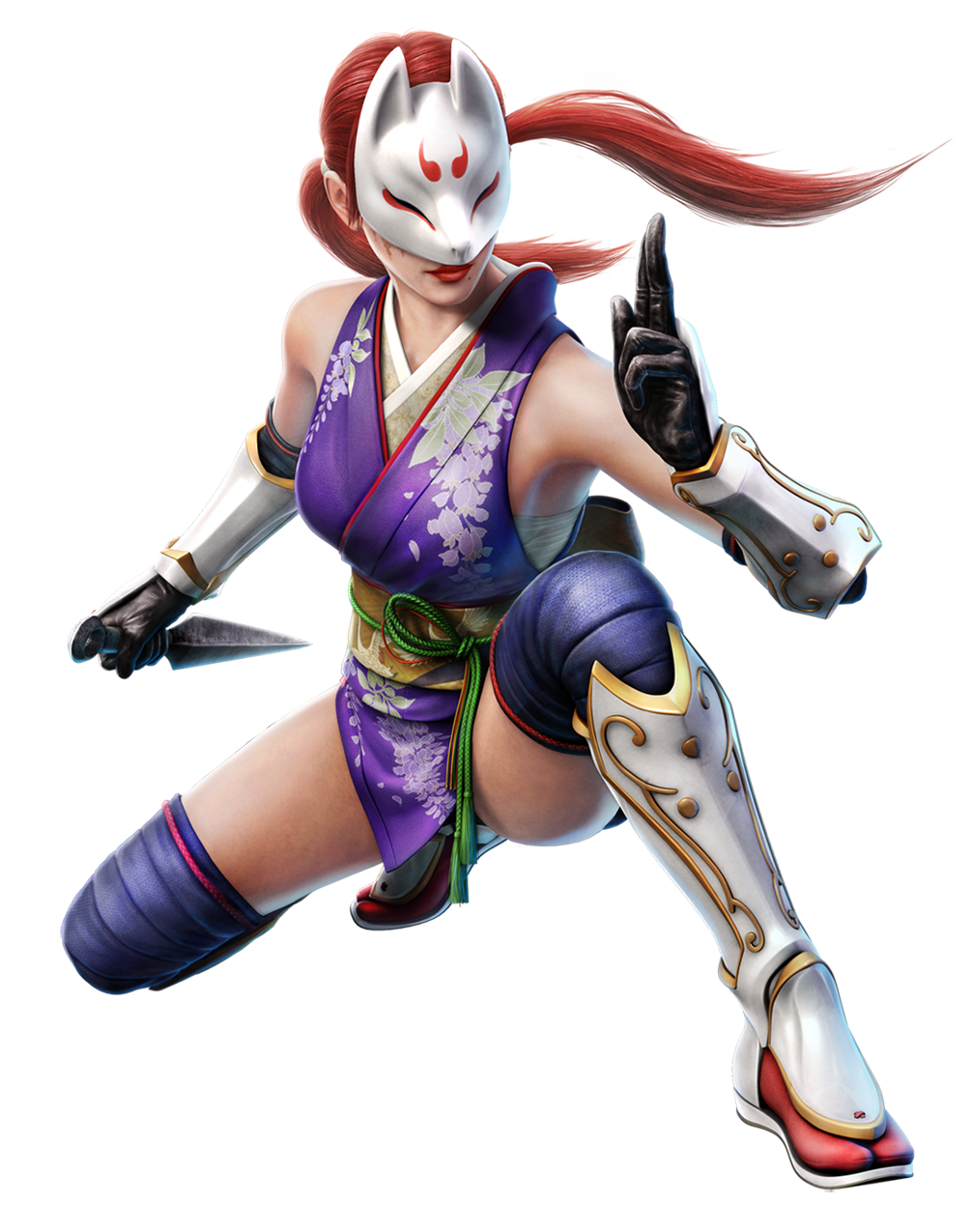 Tekken 6 Tekken 5 Death by Degrees Nina Williams, purple, video Game png