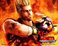 Wallpaper of Paul in Tekken 5